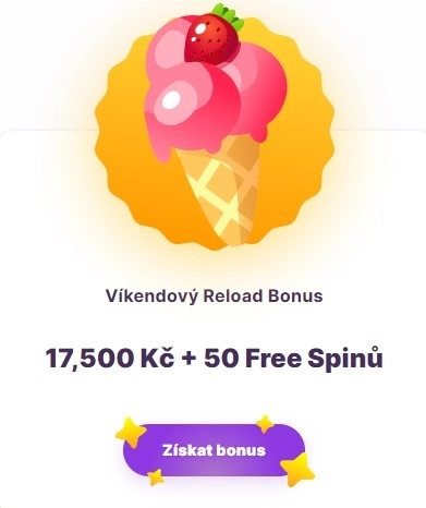 Reload bonus o víkendu